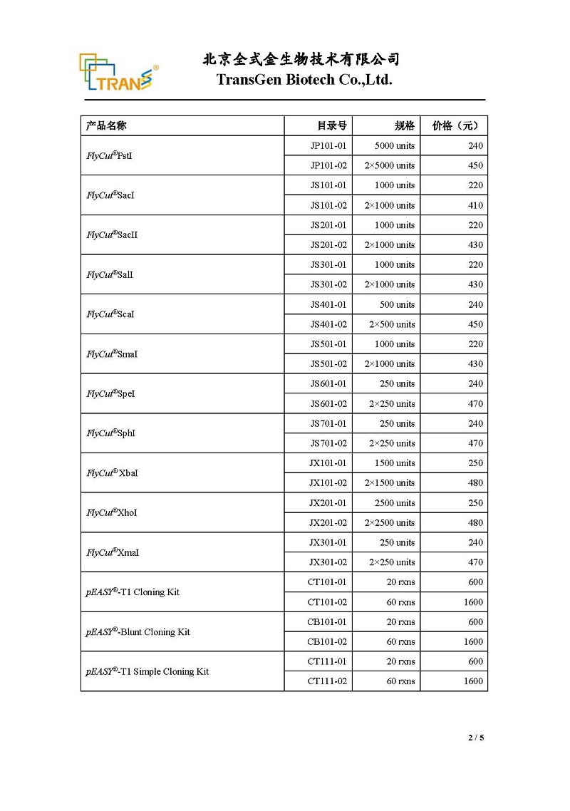 全式金部分產(chǎn)品價(jià)格調(diào)整通知